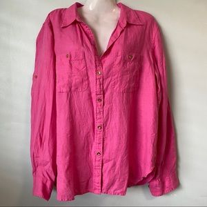 Ralph Lauren Pink Blouse